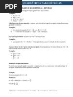 Equacoes Lineares Quadraticas Revisao