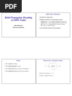 Belief-Propagation Decoding of LDPC Codes