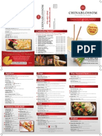 China Blossom Take Out & Delivery Menu 2/2015