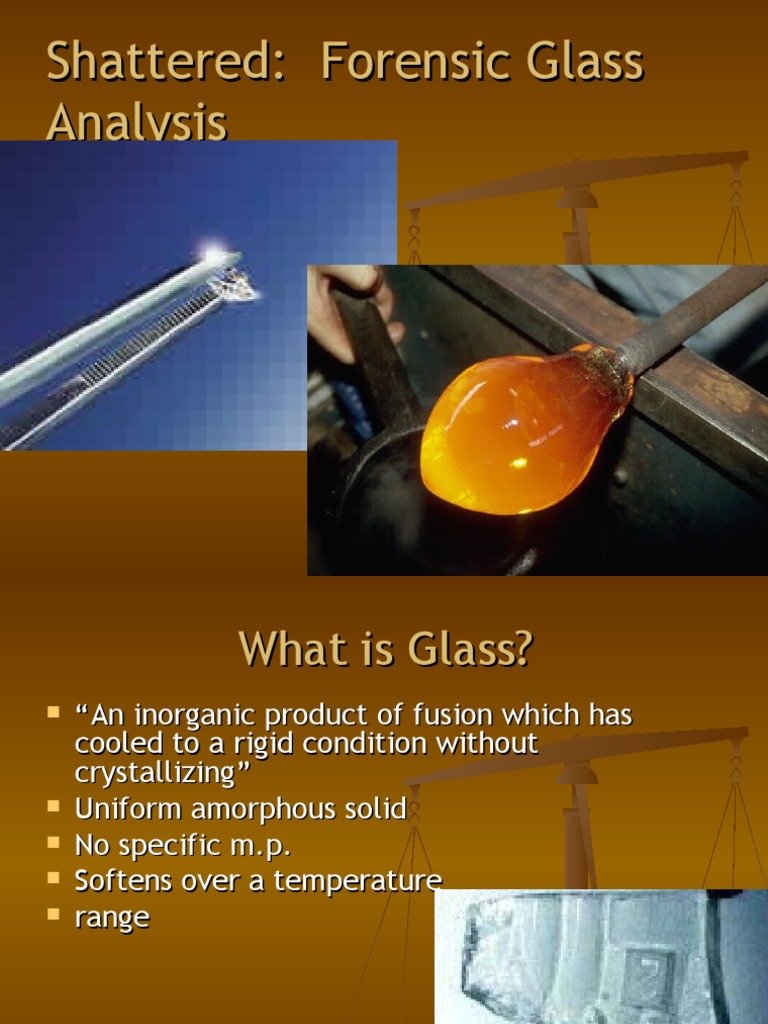 Analysis Shattered Forensic Glass Glasses Dielectric Free 30day