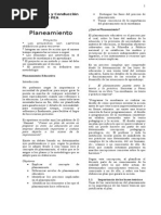 Planeamiento y Proyecto Educativo