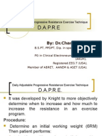 DAPRE Method for Progressive Resistance | PDF | Determinants Of Health ...