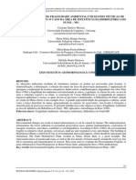 009 - Análise Empírica de Fragilidade Ambiental Utilizando Técnicas de Geoprocessamento o Caso Da Área de Influência Da Hidrelétrica Do Funil - MG