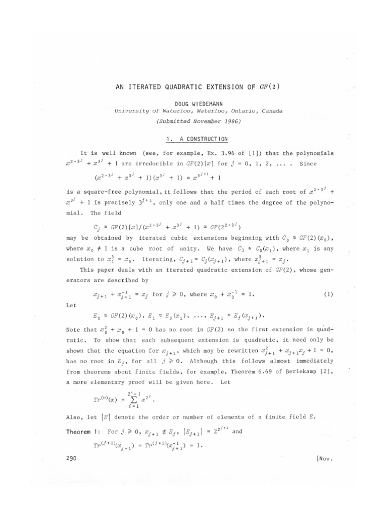 Extension PDF Basis (Linear Algebra) Field (Mathematics)