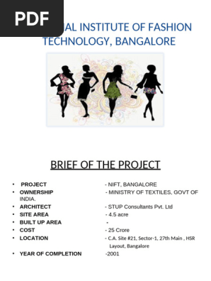 Architectural Case Study Nift Chennai Pdf Document
