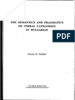 Fielder, The Semantics and Pragmatics of Verbal Categories in Bulgarian, Ch2