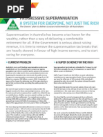 Progressive Superannuation