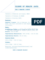 Year 2 Semester 3 Report