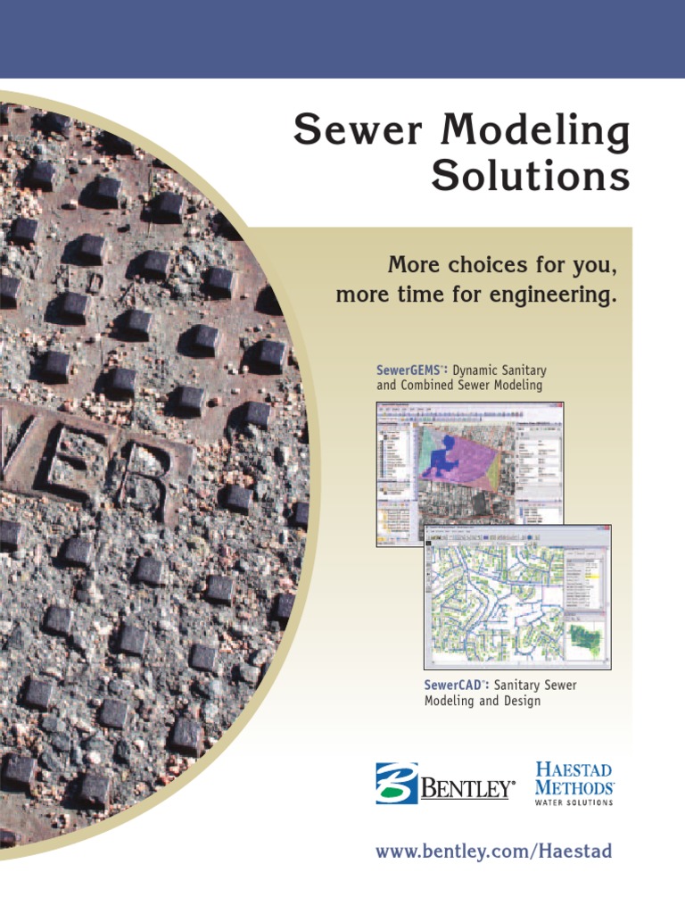 Sewer Modeling Solutions: More Choices For You, More Time For ...