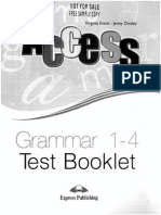 Access Grammar 1-4 Test Booklet