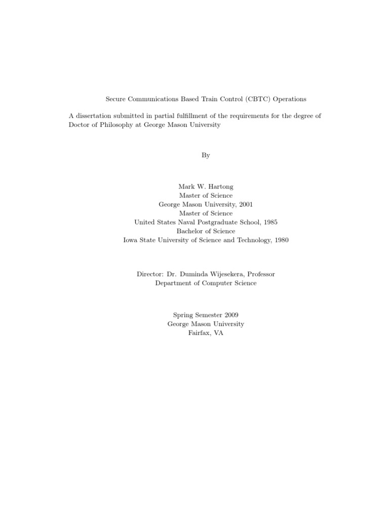 Rail transport dissertation picture