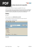 Case Study OO ALV Interactive