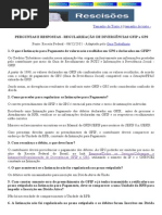 Perguntas e Respostas - Regularização de Divergências Gfip x Gps