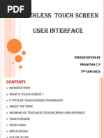 Download Touchless Touch Screen User Interface by cpprani SN257221126 doc pdf