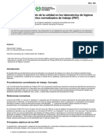 NTP - 508 Aseguramiento de La Calidad en Los Laboratorios