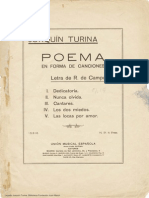 Poema en Forma de Canciones. Joaquín Turina