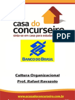Apostila Cultura Organizacional 2015 - Professor Rafael Ravazolo