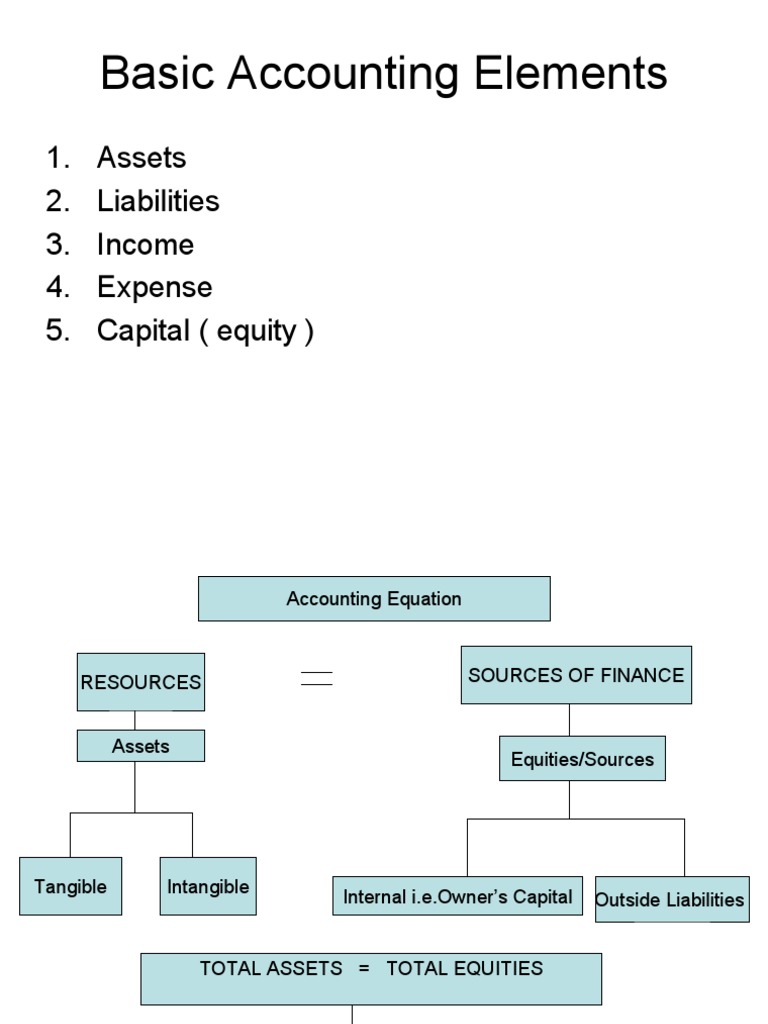 Key Elements of Basic Accounting | PDF | Debits And Credits | Economies