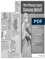 tutup aurat dengan sempurna