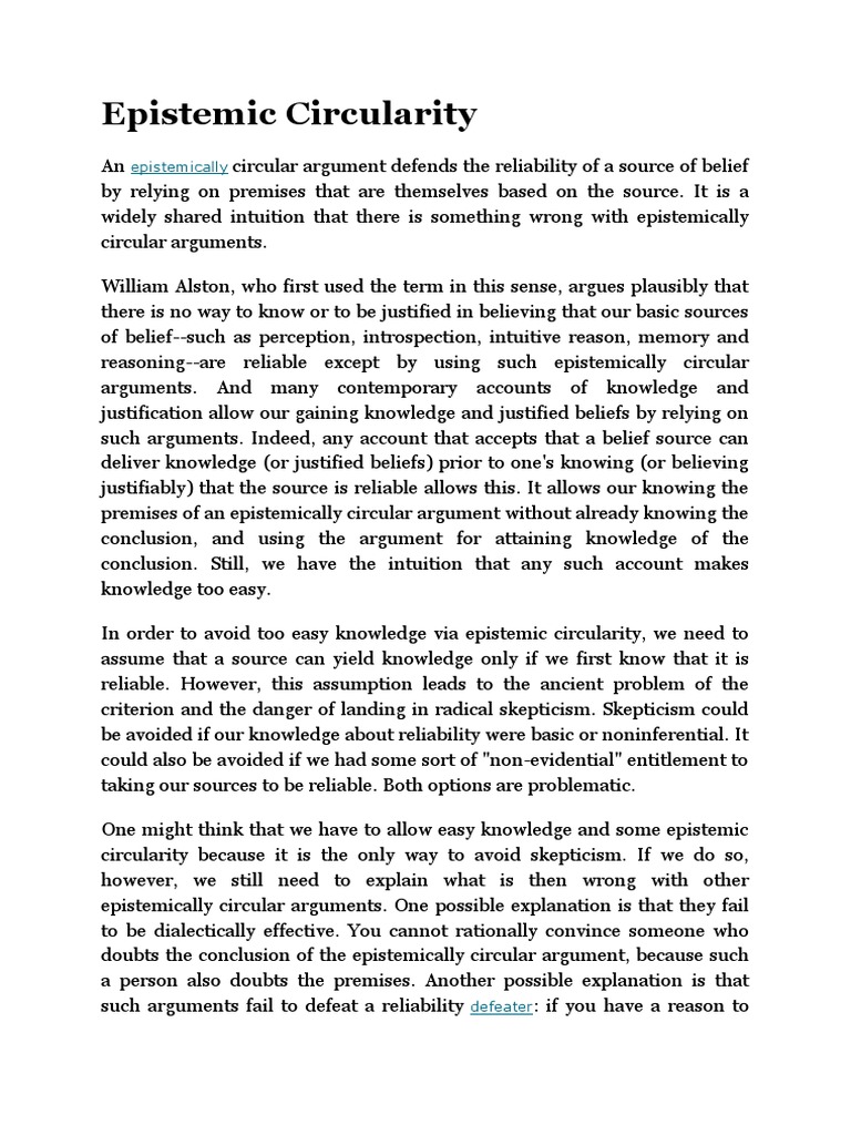 Epistemology Of Justification _ A Satisficing Theory of Epistemic ...