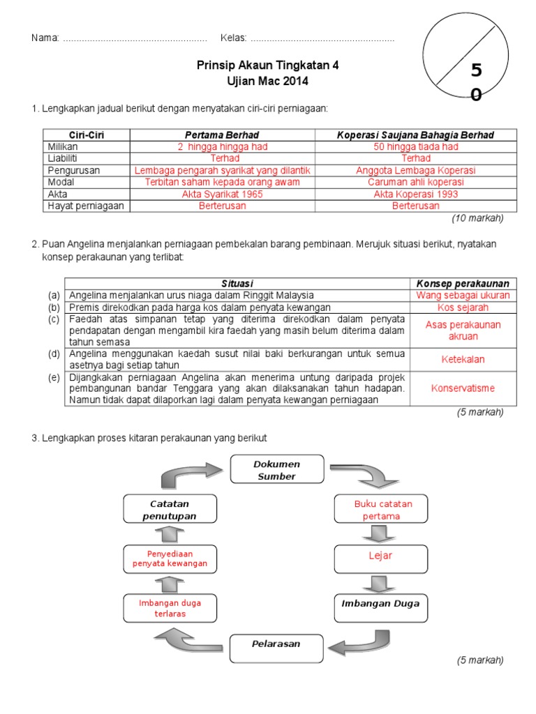 Ujian Mac Prinsip Akaun Tingkatan 4 Pdf