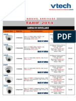 Product Show Model No. Chief Characteristics Specification P.U/HT Revendeur