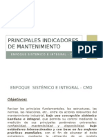 Principales Indicadores de Mantenimiento