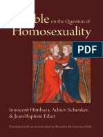 The Bible On The Question of Homosexuality