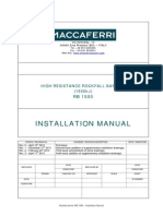 Installation Manual RB 1500 - Rev.3