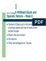 Gluck and Opera Reform