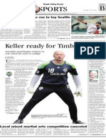Sports B: Keller Ready For Timbers