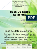Base de Datos Relacional