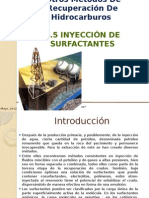 Inyección de Surfactantes