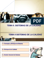 Tema 2. Sistemas de La Calidad