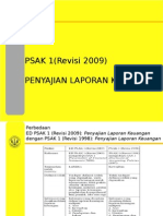 PSAK 1 (Revisi 2009) Penyajian Laporan