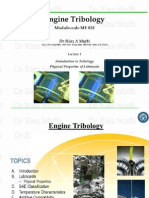 1,2-Intro To Tribology, Physical Properties of Lubricants