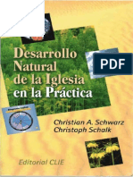 Desarrollo Natural de La Iglesi - Christian a. Schwarz