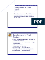 Lecture 4 SVY2301 - Developments in Total Stations