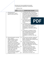 Ki KD Bahasa Arab