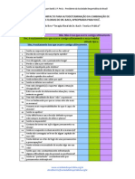 Questionário autoavaliação essências florais Bach