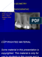 Radiology L07 - Projection Geometry