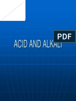 Acid and Alkali