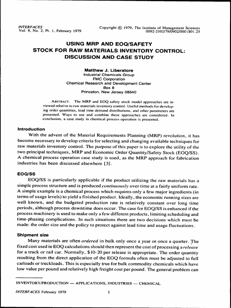 Research design for inventory management image