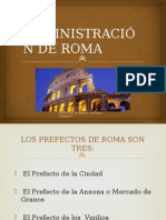 Administarcion de Roma