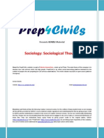 03 IGNOU Sociology Sociological Thought 476 Pages