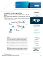 Cisco CCNA Certification Practise Exam_ Routing Lab