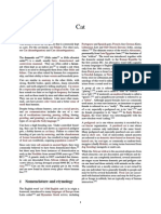 Overview of Domestic Cats | PDF | Cats | Felids