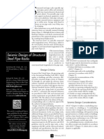 Seismic Design of Structural Steel Pipe Racks