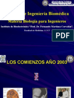 Biología: La base de la Ingeniería Biomédica