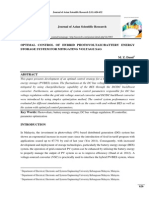 Optimal Control of Hybrid Photovoltaic/battery Energy Storage System For Mitigating Voltage Sag